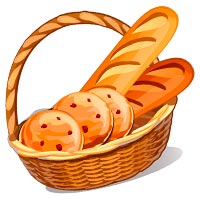 Раскраски хлеб - распечатать, скачать бесплатно