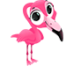Раскраски фламинго - распечатать, скачать бесплатно