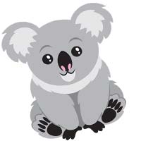Раскраски коала - распечатать, скачать бесплатно