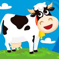 Раскраски коровы - распечатать, скачать бесплатно