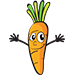 Раскраски морковки - распечатать, скачать бесплатно