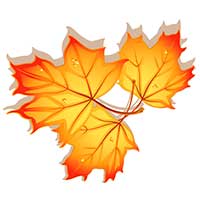 Раскраски осенние листья - распечатать, скачать бесплатно