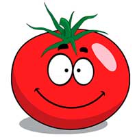 Раскраски помидоры - распечатать, скачать бесплатно