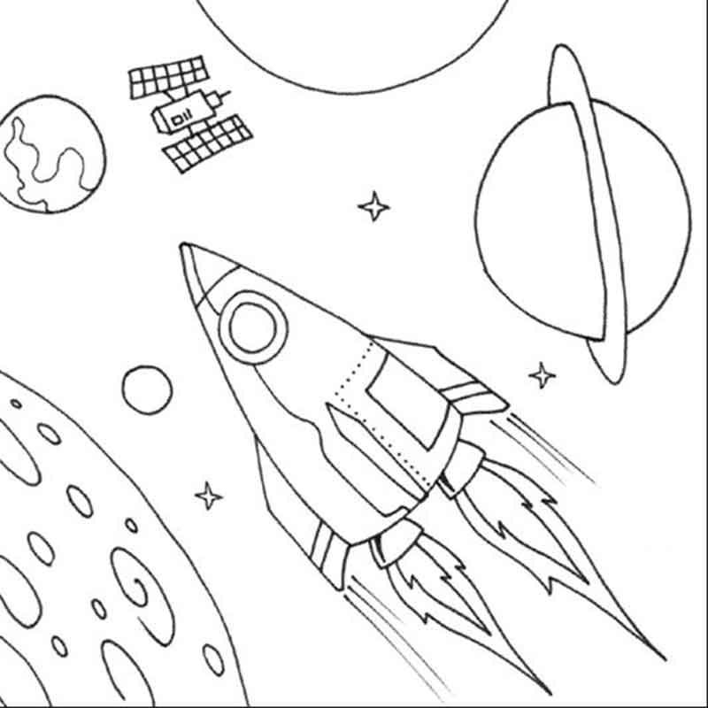 Рисунок ко дню космонавтики поэтапно. Раскраска. В космосе. Космос раскраска для детей. Рисунок на тему космос карандашом. Рисунок ко Дню космонавтики.