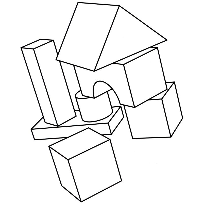 конструктор кубик - распечатать, скачать бесплатно