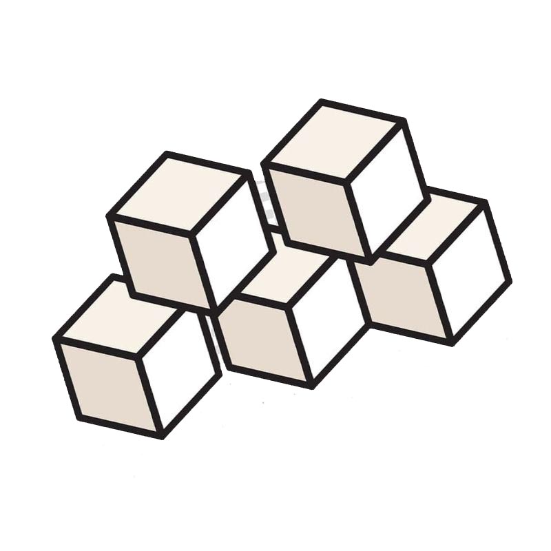 пирамидка кубиков - распечатать, скачать бесплатно