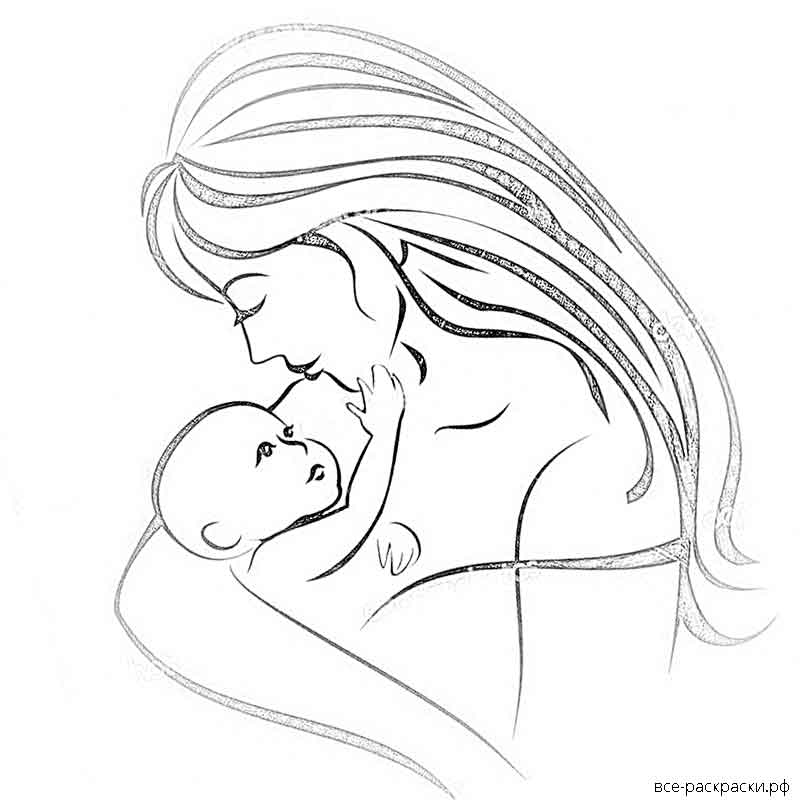 Мама с ребенком распечатать. Рисунок ко Дню матери. Раскраска мама. Рисунок для мамы. Мама раскраска для детей.